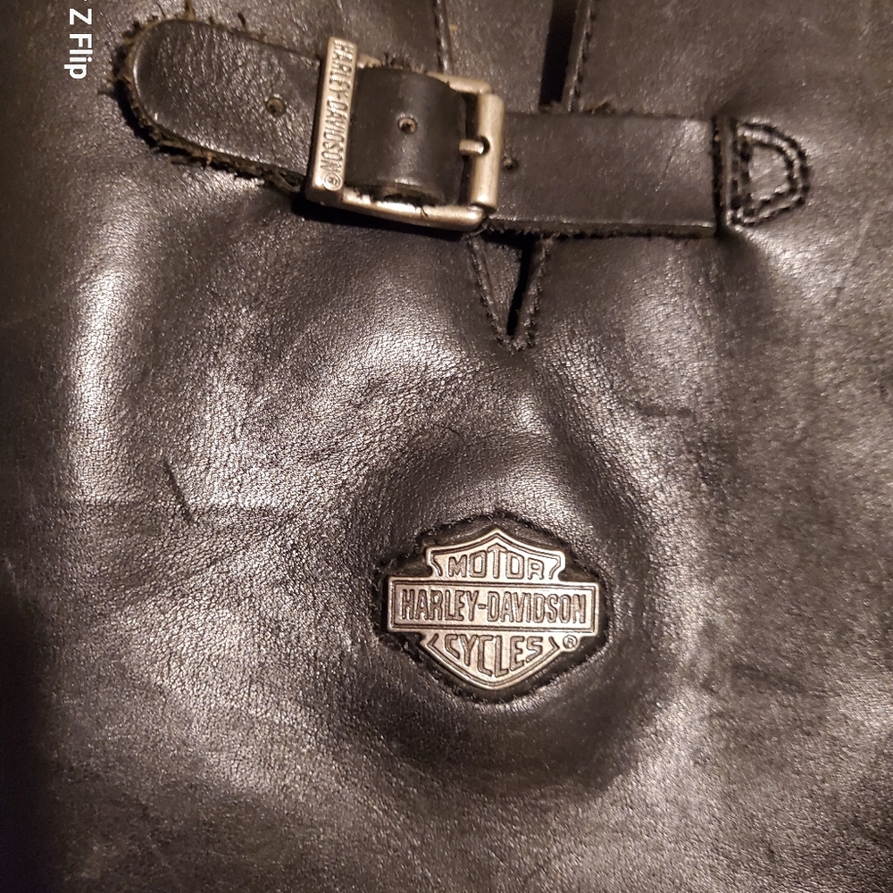 Harley Davidson Leather Motorcycle Boots